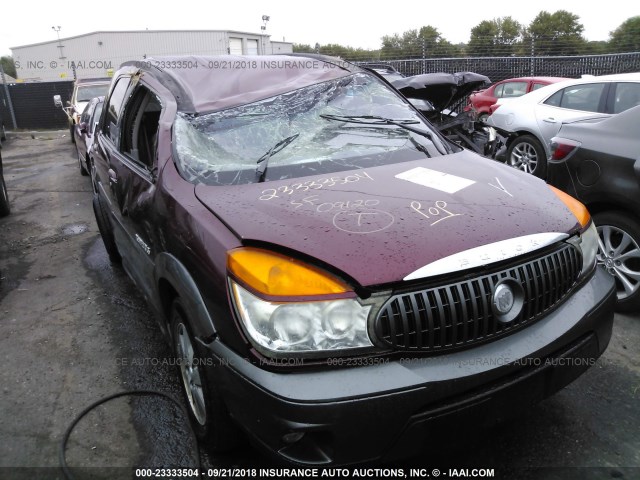 3G5DA03E92S556879 - 2002 BUICK RENDEZVOUS CX MAROON photo 6