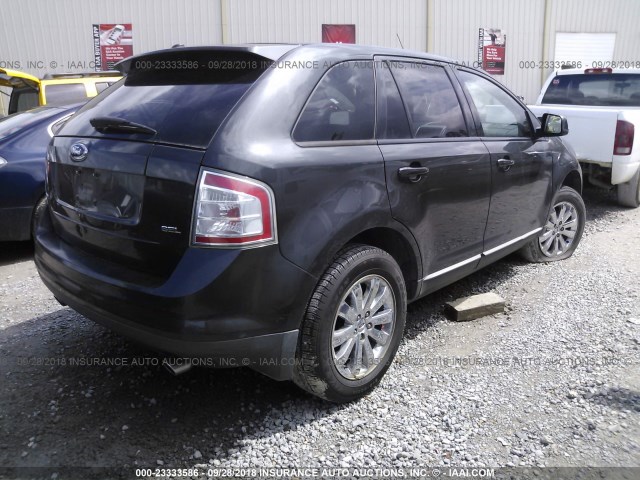 2FMDK38C77BB70131 - 2007 FORD EDGE Сірий фото 4