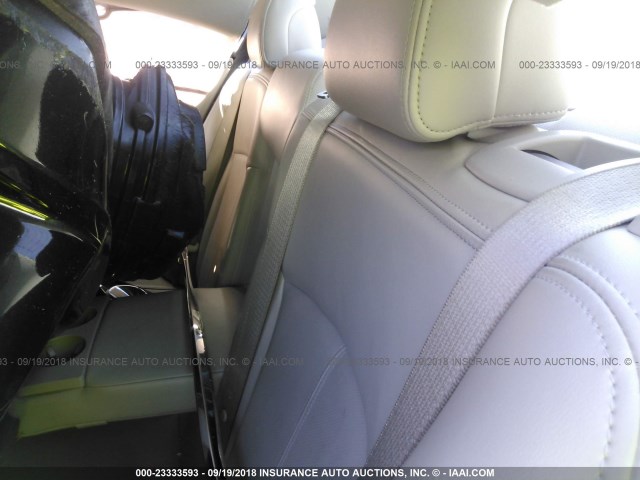 1G4GE5EV9AF189713 - 2010 BUICK LACROSSE CXS BLACK photo 8