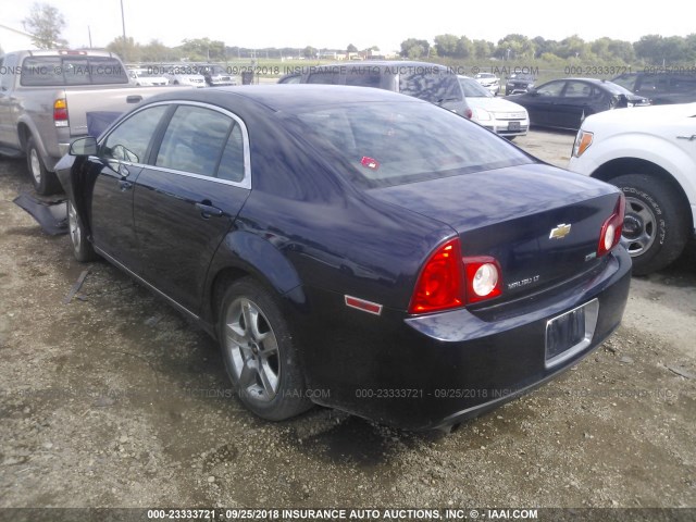 1G1ZC5E06AF184050 - 2010 CHEVROLET MALIBU 1LT BLUE photo 3