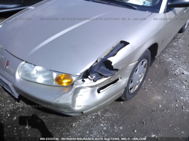 1G8ZH52832Z243374 - 2002 SATURN SL1 GOLD photo 6