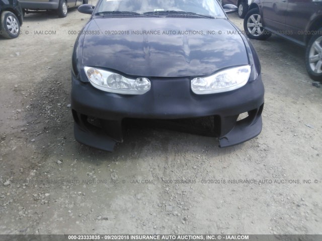 1G8ZY12791Z207400 - 2001 SATURN SC2 BLACK photo 6