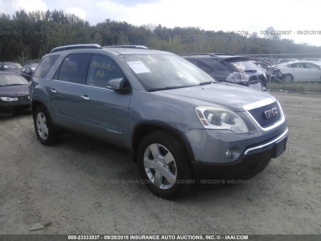 1GKER23758J133251 - 2008 GMC ACADIA SLT-1 Hellblau Foto 1