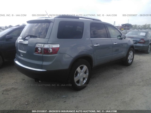 1GKER23758J133251 - 2008 GMC ACADIA SLT-1 Light Blue photo 4