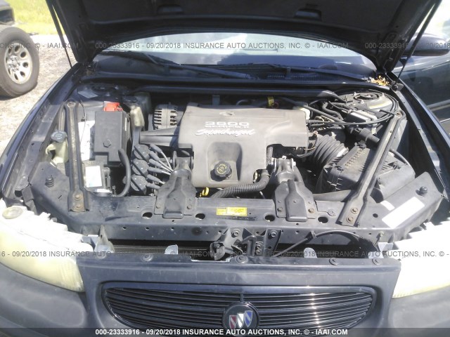 2G4WF5513Y1163843 - 2000 BUICK REGAL GS BLACK photo 10