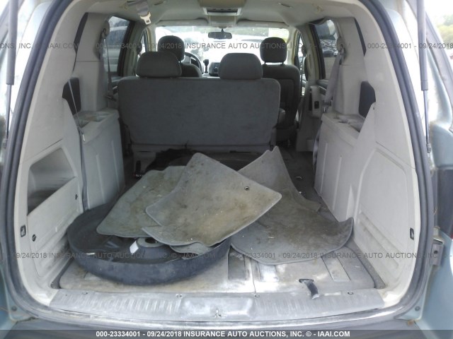 2V8HW44199R579816 - 2009 VOLKSWAGEN ROUTAN S Light Blue photo 8