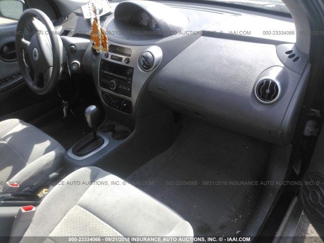 1G8AL55F17Z166565 - 2007 SATURN ION LEVEL 3 SILVER photo 5