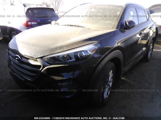 KM8J3CA4XGU129537 - 2016 HYUNDAI TUCSON LIMITED/SPORT AND ECO/SE BLACK photo 2