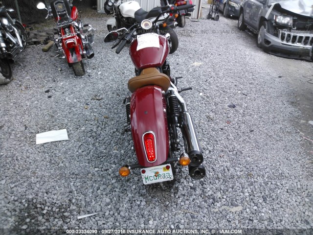 56KMSB114G3115959 - 2016 INDIAN MOTORCYCLE CO. SCOUT SIXTY RED photo 6