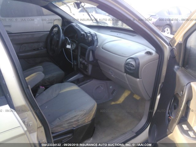 3G7DA03E52S605969 - 2002 PONTIAC AZTEK GOLD photo 5