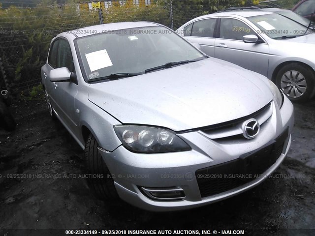 JM1BK34M881866102 - 2008 MAZDA SPEED 3 SILVER photo 1