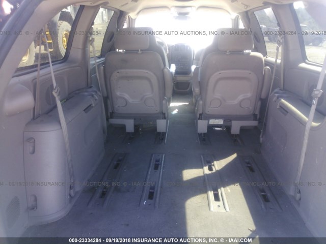 1B4GP44322B644660 - 2002 DODGE GRAND CARAVAN SPORT MAROON photo 8