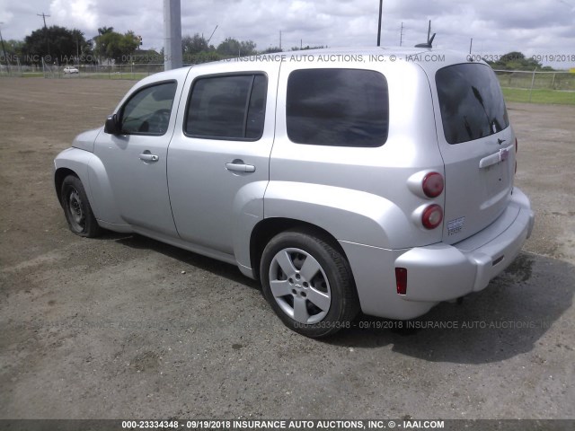 3GNBAAFW3BS641900 - 2011 CHEVROLET HHR LS SILVER photo 3