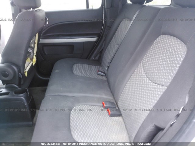 3GNBAAFW3BS641900 - 2011 CHEVROLET HHR LS SILVER photo 8