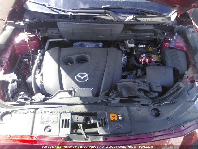 JM3KFBCMXJ0357051 - 2018 MAZDA CX-5 TOURING RED photo 10