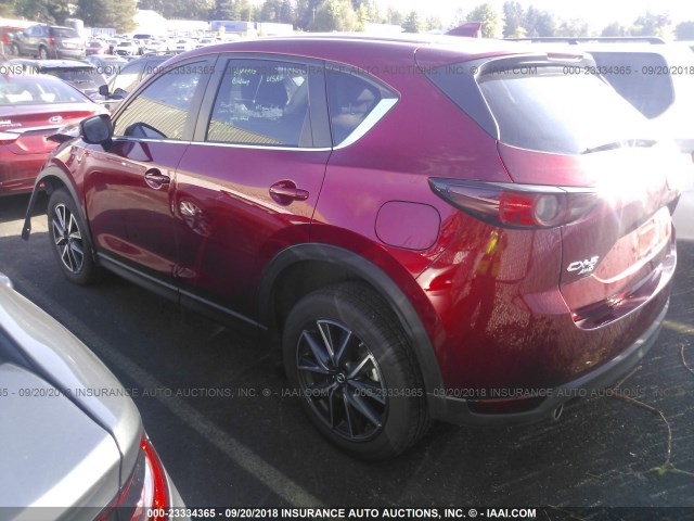 JM3KFBCMXJ0357051 - 2018 MAZDA CX-5 TOURING RED photo 3