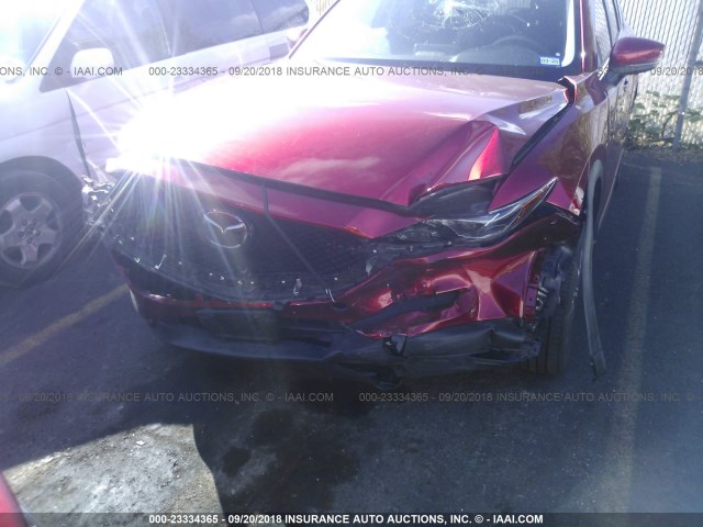JM3KFBCMXJ0357051 - 2018 MAZDA CX-5 TOURING RED photo 6