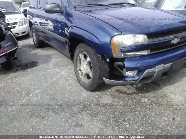 1GNET16S056112966 - 2005 CHEVROLET TRAILBLAZER EXT LS/EXT LT BLUE photo 6