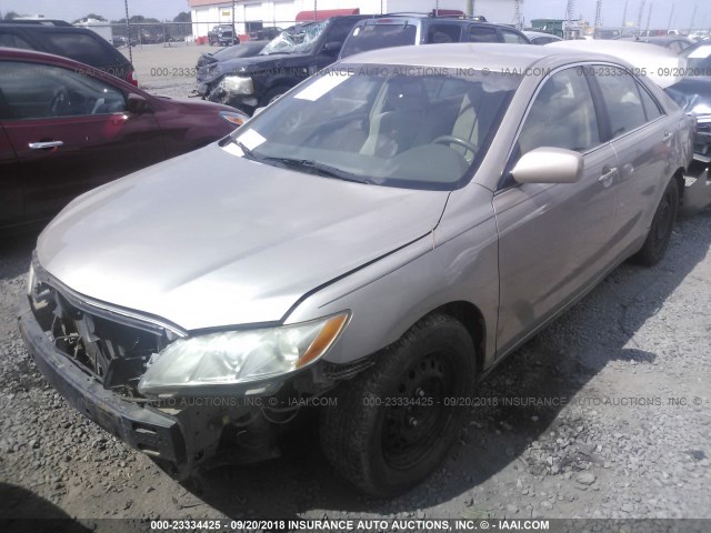 4T1BE46K18U206843 - 2008 TOYOTA CAMRY CE/LE/XLE/SE GOLD photo 2