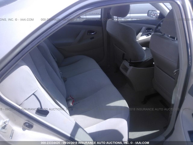 4T1BE46K18U206843 - 2008 TOYOTA CAMRY CE/LE/XLE/SE GOLD photo 8