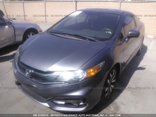 2HGFG3B00FH502257 - 2015 HONDA CIVIC EXL Boz foto 2