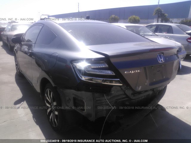 2HGFG3B00FH502257 - 2015 HONDA CIVIC EXL Boz foto 3