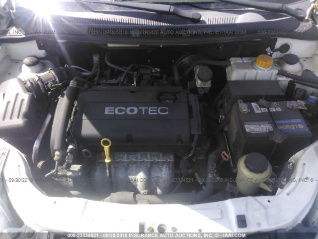 KL1TD6DE0BB229478 - 2011 CHEVROLET AVEO LS/LT Ağ foto 10