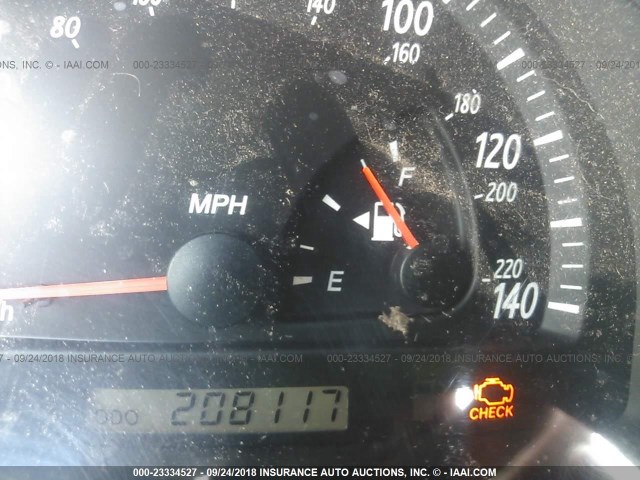 4T1BF32KX2U527140 - 2002 TOYOTA CAMRY LE/XLE/SE Көк фото 7