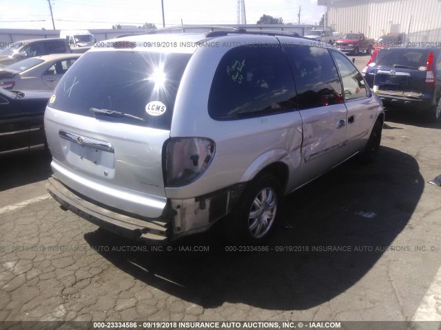 2A4GP54L36R753865 - 2006 CHRYSLER TOWN & COUNTRY TOURING SILVER photo 4