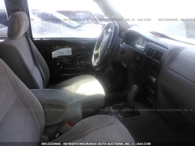 5TESN92N04Z398016 - 2004 TOYOTA TACOMA XTRACAB PRERUNNER შავი ფოტო 5