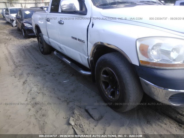 1D7HA18K46J145806 - 2006 DODGE RAM 1500 ST WHITE photo 6