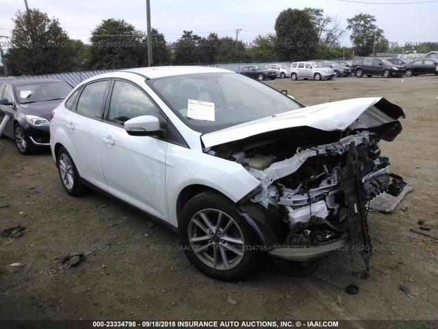 1FADP3F24FL373031 - 2015 FORD FOCUS SE WHITE photo 1