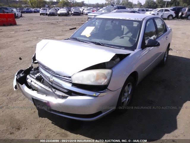1G1ZT54865F248374 - 2005 CHEVROLET MALIBU LS GRAY photo 2