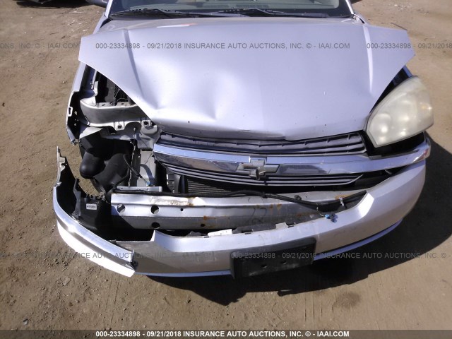 1G1ZT54865F248374 - 2005 CHEVROLET MALIBU LS GRAY photo 6
