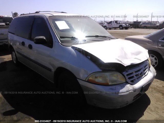 2FMZA51491BB15226 - 2001 FORD WINDSTAR LX SILVER photo 1