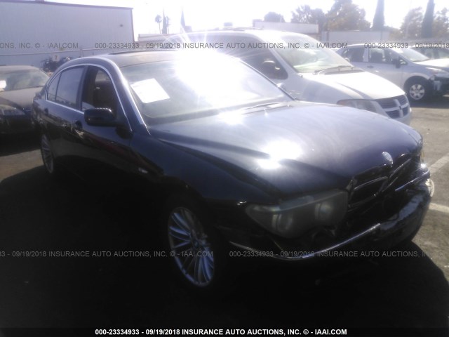 WBAGN63484DS50910 - 2004 BMW 745 LI Negro foto 1