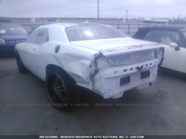 2C3CDZBG8FH724138 - 2015 DODGE CHALLENGER SXT PLUS WHITE photo 6