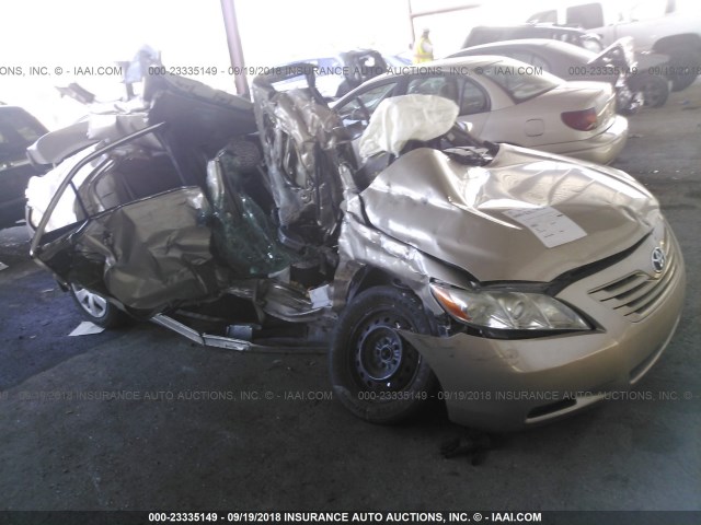 4T4BE46K57R009596 - 2007 TOYOTA CAMRY NEW GENERAT CE/LE/XLE/SE TAN photo 1