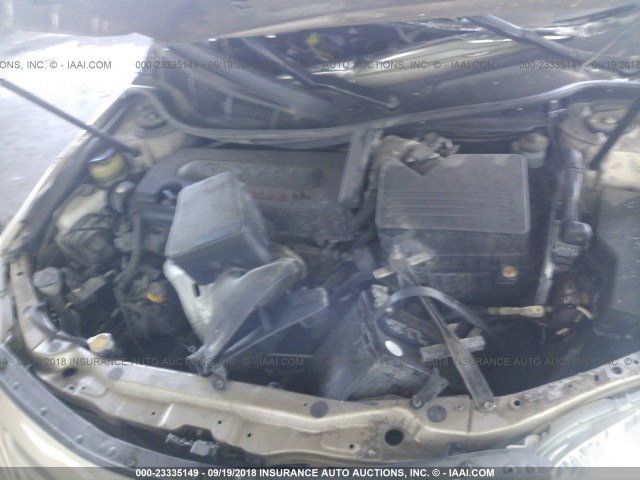 4T4BE46K57R009596 - 2007 TOYOTA CAMRY NEW GENERAT CE/LE/XLE/SE TAN photo 10