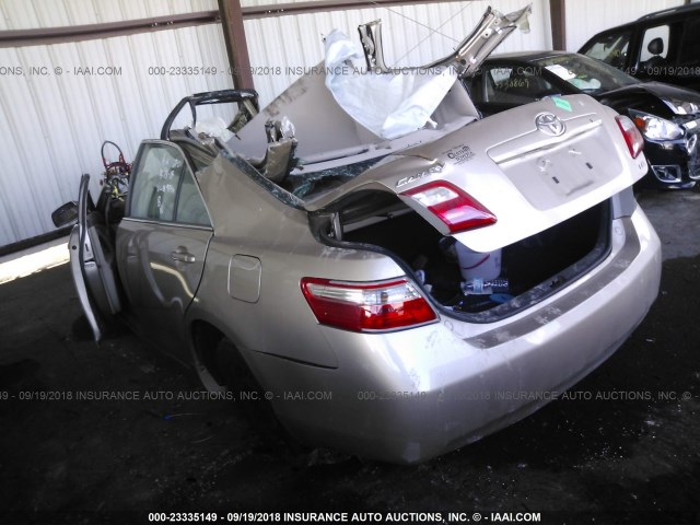 4T4BE46K57R009596 - 2007 TOYOTA CAMRY NEW GENERAT CE/LE/XLE/SE TAN photo 3
