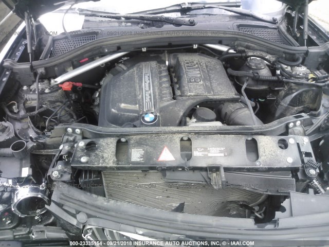5UXWX7C52E0E77124 - 2014 BMW X3 XDRIVE35I BLACK photo 10