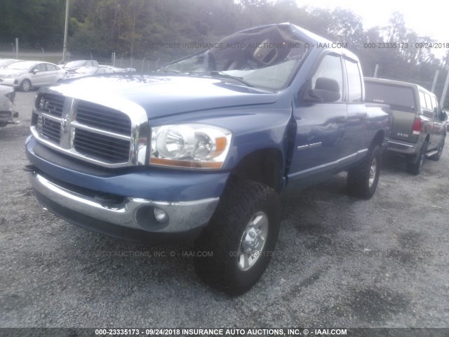 1D7KS28C46J123502 - 2006 DODGE RAM 2500 ST/SLT 蓝色 照片 2