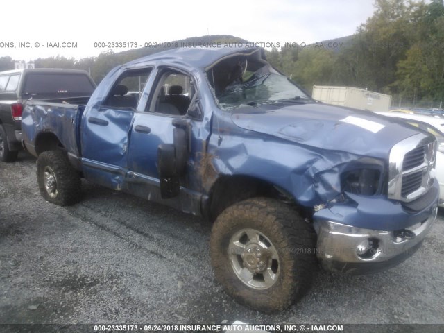 1D7KS28C46J123502 - 2006 DODGE RAM 2500 ST/SLT 蓝色 照片 6