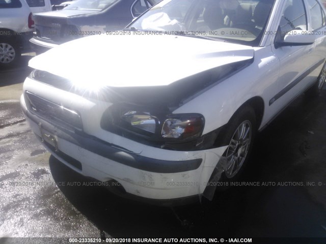 YV1RS64A142349681 - 2004 VOLVO S60 Ақ фото 6
