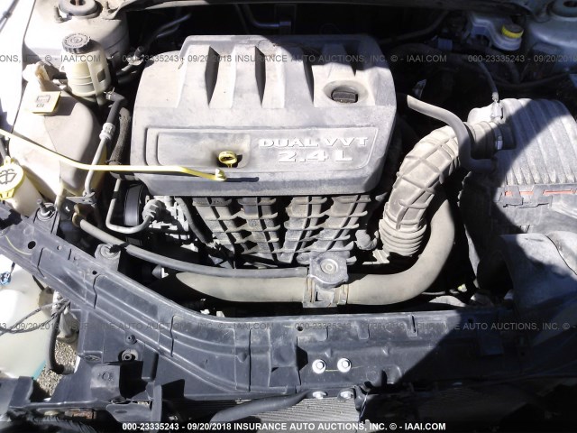 1B3BD1FB2BN565093 - 2011 DODGE AVENGER MAINSTREET SILVER photo 10