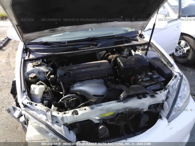 4T1BE30K45U541643 - 2005 TOYOTA CAMRY LE/XLE/SE Ақ фото 10