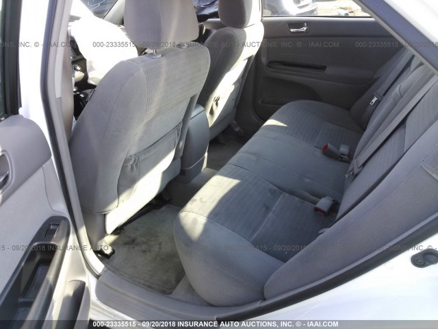 4T1BE30K45U541643 - 2005 TOYOTA CAMRY LE/XLE/SE Ақ фото 8