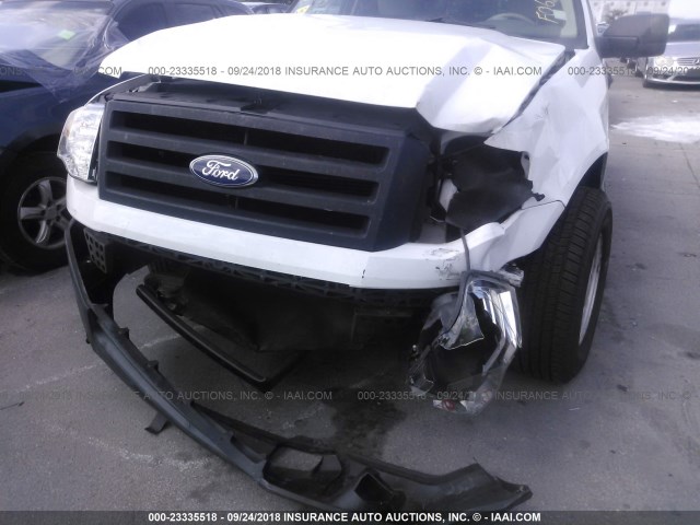 1FMJU1F51BEF06391 - 2011 FORD EXPEDITION XL WHITE photo 6