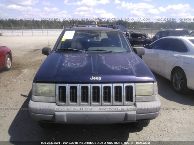 1J4FX58S6VC753931 - 1997 JEEP GRAND CHEROKEE LAREDO/TSI PURPLE photo 6