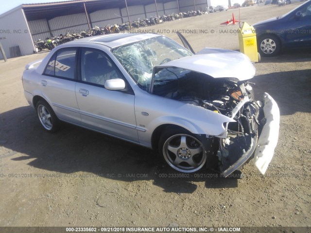 JM1BJ225631208909 - 2003 MAZDA PROTEGE DX/LX/ES SILVER photo 1